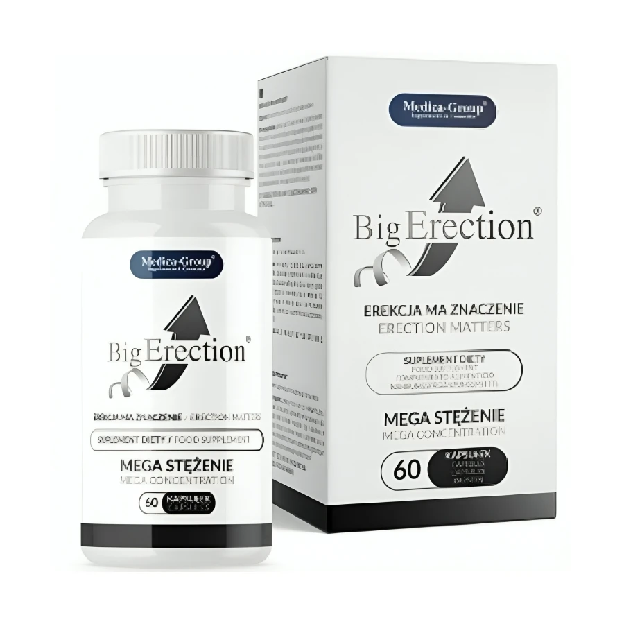 MEDICA GROUP - AMÉLIORATEUR D'ÉRECTION POUR HOMMES 60 CAPSULES